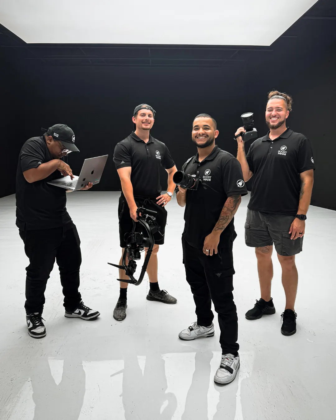 The Boost Miami content and marketing team