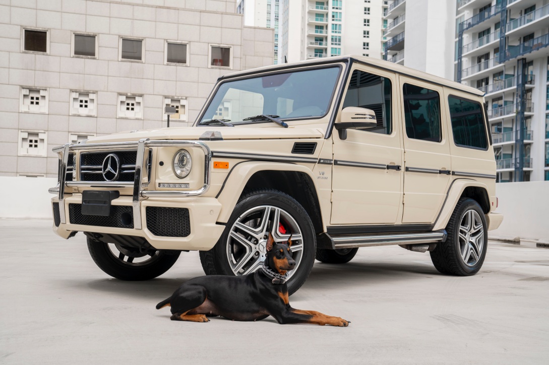 Mercedes-AMG G63 β Miami rooftop